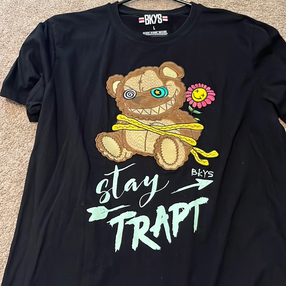 Bkys Stay trapt Large black shirt